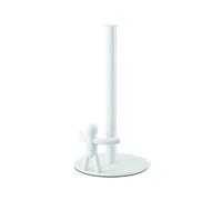 Umbra Buddy Porta Asciugamani di Carta per Piano di Lavoro della Cucina, Dispenser Unico, Lega di Acciaio, Bianco, Standard