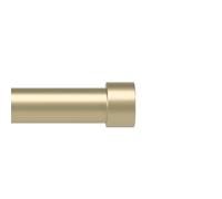 Umbra Cappa Asta per Tende Doppia Regolabile da 2,5 cm, per finestre, 91,4-167,6 cm, Ottone