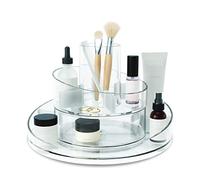 Umbra Cascada Organizer girevole per prodotti di bellezza, Trasparente