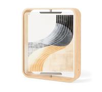 Umbra Cornice portafoto da Tavolo, Doppia facciata, per Foto da 20 x 25 cm, Legno, Naturale