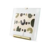 Umbra Cornice portafoto Flauto, 10 x 15 cm e 12,7 x 17,8 cm, Vetro, Ottone