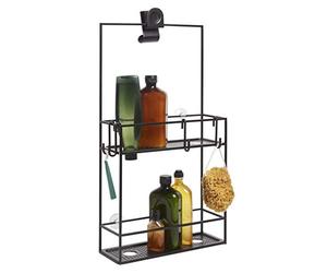 Umbra Cubiko Portaoggetti per doccia, Filo in acciaio, Nero