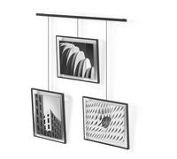 Umbra Exhibit Set di 3 Cornici per Foto da 20 x 25 cm, Nero