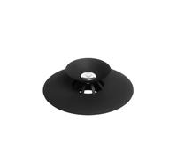 Umbra Flex Tappo e filtro per capelli, Silicone, Nero