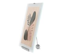 Umbra Flute Cornice Portafoto in Metallo e Vetro 20x25 cm Cromo