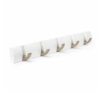 Umbra Hooks Flip 5 Ganci Per Cappotti In Bianco Ganci Da Muro Porta Abiti
