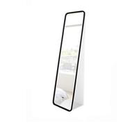 Umbra Hub Specchio da parete a figura intera, 37x157 cm, Specchio in vetro, Nero