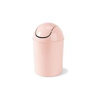 Umbra Mini bidone della spazzatura da 1,25 galloni con coperchio basculante, piccolo cestino per la spazzatura per spazi compatti sotto tavoli e banconi, cestino in miniatura, coperchio rimovibile per