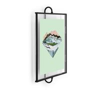 Umbra Phantom Cornice portafoto 20x25 cm, Acciaio, Nero