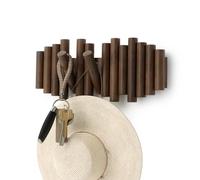 Umbra Picket 5 Ganci Barra 37,1 CM X 16,5 4,4cm Colore Naturale Legno