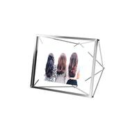 Umbra Prisma Cornice portafoto, 10x15cm, Acciaio, Cromo