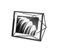 Umbra Prisma Cornice portafoto, 10x15cm, Acciaio, Nero
