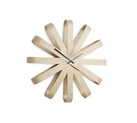 UMBRA RIBBONWOOD WALL CLOCK NATURAL