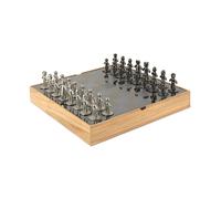 Umbra Scacchiera in legno con pedine in metallo Buddy Legno,Metallo Legno Natura