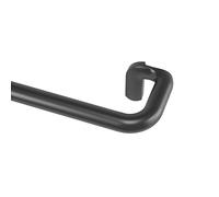 Umbra Set di aste per tende crepuscolari, design avvolgente, ideale per pannelli oscuranti o oscuranti, 167-364 cm, nero