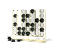 Umbra STAX 4 Vinci Gioco Decorativo Quattro Vinci Gioco per 2 persone, Oro