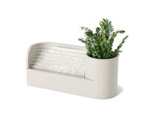 Umbra Tavolo, Fontana da Interni con ripiano Integrato, Polipropilene, Beige, Taglia Unica