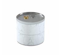 Umbra Tesora Schmuckbox Bianco Kosmetikorganizer Anello Catena Astuccio Rotondi