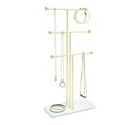 Umbra Trigem Portagioie, Acciaio, Bianco/ottone