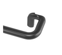 Umbra Twilight Bastone per tende D19 mm, 167-305 cm, nero, acciaio, design avvolgente per tende oscuranti
