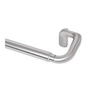Umbra Twilight Room-Darkening Asta per Tenda per Finestra, Matte Nickel, 28 to 48-inch