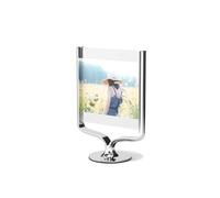 Umbra Cornice portafoto Wishbone Metallo cromato H25 cm doppia faccia
