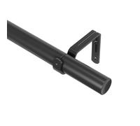 Umbra Zen Asta per Tende Regolabile da 2.5 cm, 82-326 cm, Nero Opaco