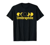Umbraphile Solar Eclipse Phase Path of Totality Top & Tees Maglietta