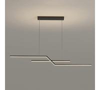 Umbratica Lampada a LED-Lampada a LED Lampada a Sospensione Light Light Light, Minimalist Strip Lamping Lampada da Pranzo lampadario, Apparecchiatura dell'illuminazione dell'isola da Cucina, lampade