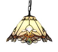 Umbratica Lampadiers Tiffany a Sospensione Light Vintage Stated Glass Lamp per Decorazione Soggiorno Cucina lampade a Sospensione Apparecchio