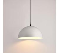 Umbratica Luci a Ciondolo Bianco lampadario luci Cucina Isola Isola Lampada da Fattoria per l'illuminazione Industriale per la Sala da Pranzo corridoio Camera da Letto (Gris, 15,7 Pollici)
