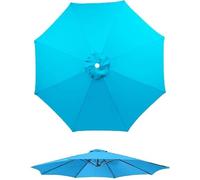 Umbrella Cloth Replacement Cover for Patio, 6 Ribs 8 Canopy, .5ft 9ft 10ft Market Cover(Khaki,200cm/6. 8Ribs)(Green,200cm/6.5ft 6Ribs)