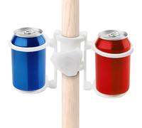 Umbrella Cup Holder for Beach | Umbrella Pole Beverage Bottle Rack,Leakproof Beverage Bottle Patio Furniture & Accessories,for Garden Beach Lawn Parasol Camping Relaxation Family Outing Park