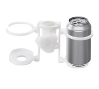 Umbrella Cup Holder, Outdoor Bottle Rack, Leakproof Drink Mount with Secure Grip, Parasol Beverage Holder for Garden, Lawn, Water, Beach Accessory, Camping, Travel, Home, 8.66x4.72 Inches