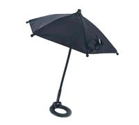 Umbrella, Magnetic Sun Shade, Lightweight and Compact, Adjustable Uv Protection Ombrellone 8 pollici, Anti Glare Screen Cover for Outdoor Video Watching Photo Taking Summer Travel Use, Black