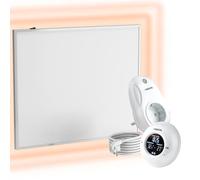 UMBRELLA® Pannello Riscaldante a Infrarossi con Termostato [TELECOMANDO + CONTROLLO WIFI] - Radiatore a Infrarossi - Pannello Riscaldante con Tecnologia Carbon Crystal - (Modello TH20 Funk - 300W)