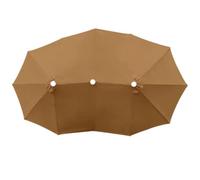 Umbrella Replacement Canopy 12 Ribs 8.86ft Triple Parasol Sun Shade Cover