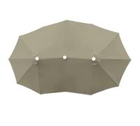Umbrella Replacement Canopy 12 Ribs 8.86ft Triple Parasol Sun Shade Cover