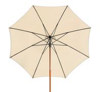 Umbrella Replacement Canopy | Anti-Tear Waterproof Fabric | 250x250cm | Banana Parasol Cover | Sun Protection | Weather Resistant Shield | For Outdoor Yard Lawn Patio Beach Deck Market