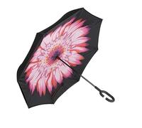 Umbrellas Folding Double Layer Inverted Self Stand Umbrella Women