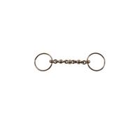 Umbria Equitazione Filetto Anelli Tre Palline 13.5, Argento