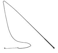 Umbria Equitazione Frusta da tondino 180 cm, Rosso