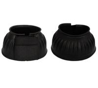 Umbria Equitazione Paraglomi in Gomma con Strap Set 2 pz M, Nero