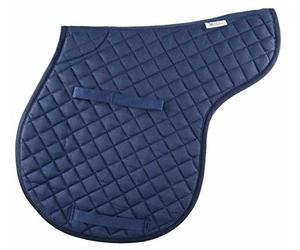 Umbria Equitazione Sottosella Inglese Sagomato a Forma di Sella in Cotone Sottoselle Inglese