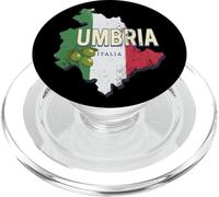 Umbria Italia Regione retrò Mappa Vintage Souvenir PopSockets PopGrip per MagSafe