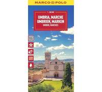 Umbria, Marche 1:200.000. Le migliori carte stradali per pianificare il tuo viaggio: aggiornate, accurate, dettagliate e indipensabili
