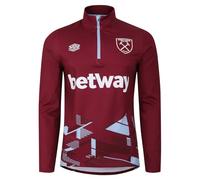 Umbro 98670u, Strato Intermedio Uomo, LYY-Nuovo Porpora/Ceruleo/Tawny Port, XL