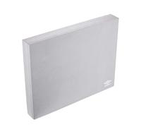 Umbro Balance Pad - Cuscino equilibrio - favorisce la coordinazione, il condizionamento, l'equilibrio e la stabilità - antiscivolo, 48 x 40 x 6 cm, schiuma morbida, colore grigio
