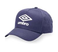 Umbro Berretto da Baseball da Uomo, Blu Marino/Bianco, Taglia Unica