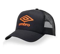 Umbro Umb/1/Cb Cappellino da Baseball, Grigio Scuro/Arancione, Taglia Unica Uomo